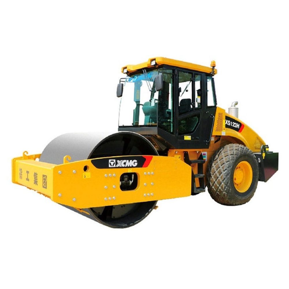 RODILLO VIBROCOMPACTADOR DE TAMBOR LISO DE 12 TONELADAS