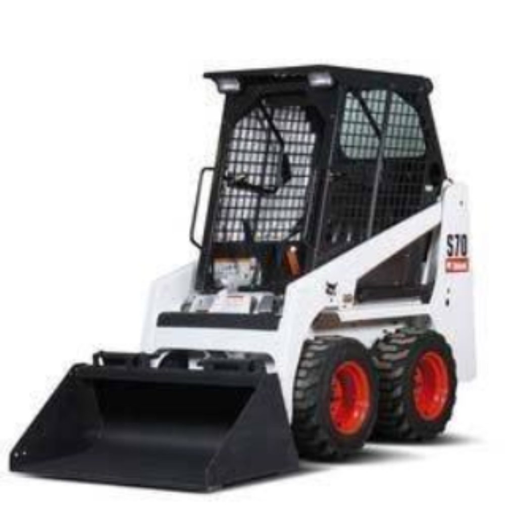 MINICARGADOR COMPACTO DE 1 TONELADA CON BALDE 4 EN 1.