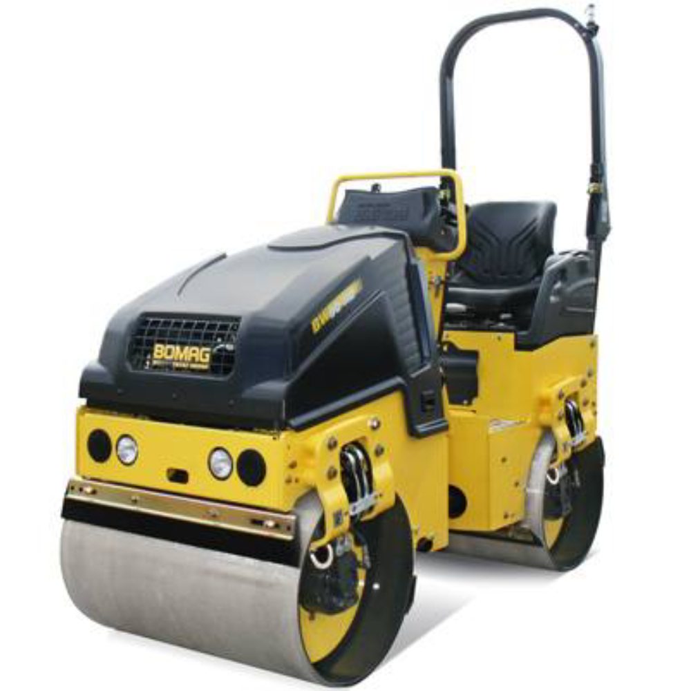 RODILLO COMPACTADOR DE TAMBOR LISO DE 1.6 TONELADAS